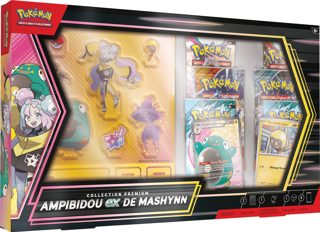 Pokémon - Coffret Collection Premium Ampidou EX de Mashynn FR - EytanTCG