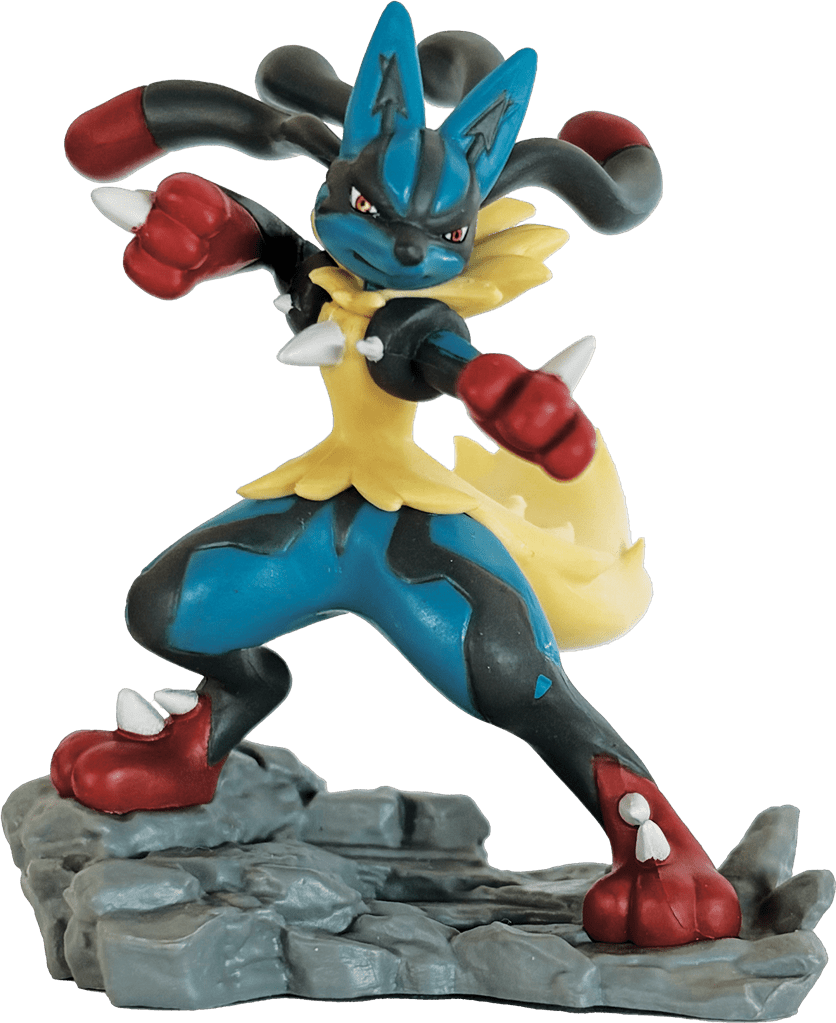 Pokémon – Coffret Premium Figurine Méga - Lucario EX - FR - Coffret figurine Lucario ME01 - EytanTCG