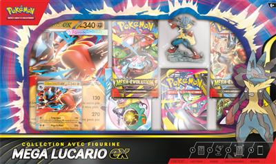 Pokémon – Coffret Premium Figurine Méga - Lucario EX - FR - Coffret figurine Lucario ME01 - EytanTCG