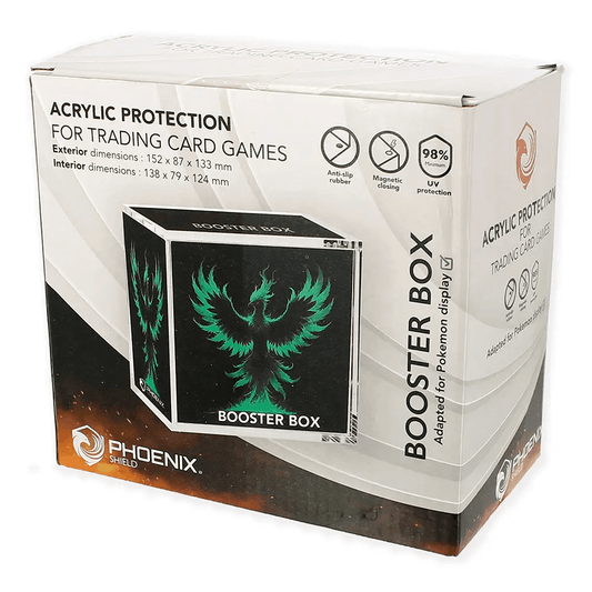 Protection acrylique rigide pour display Pokémon – Phoenix Shield - EytanTCG
