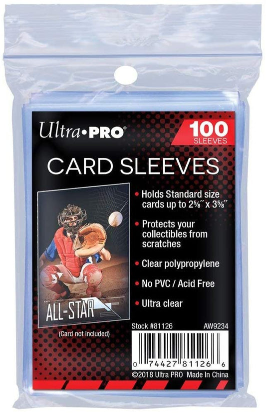 Ultra Pro – Pack de 100 Protèges - Cartes - Sleeves Standard - EytanTCG